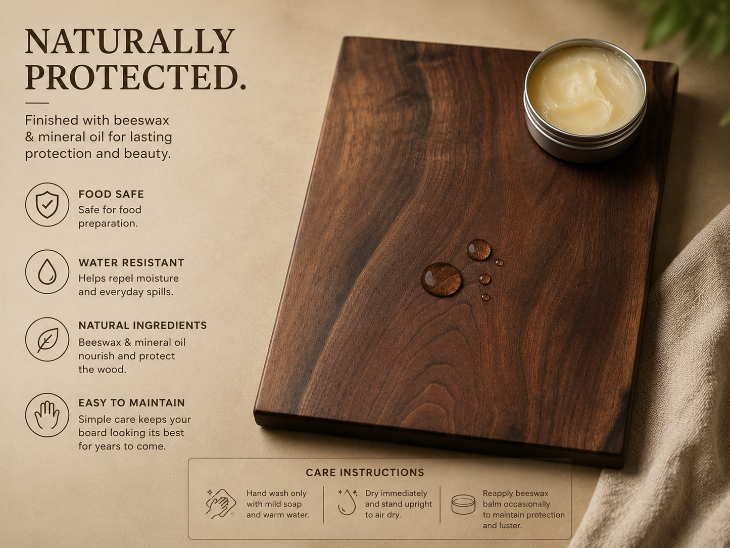 Black Walnut Cutting Board
