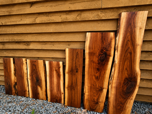 Live Edge Black Walnut Board