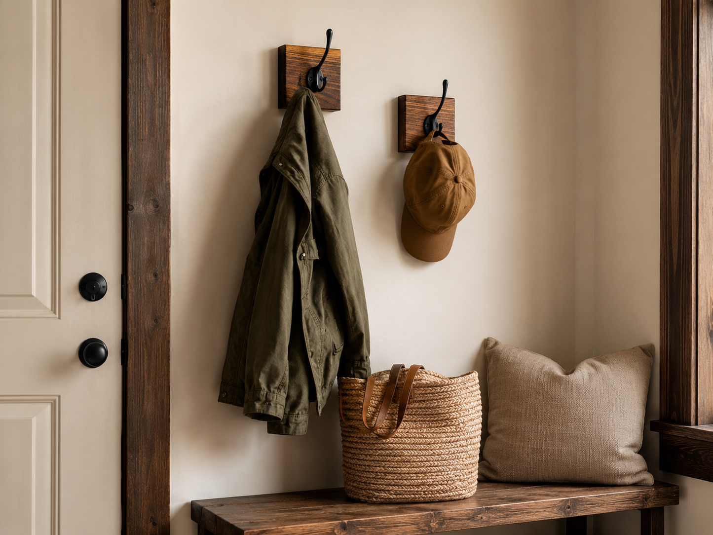 Black Walnut Wall Hooks