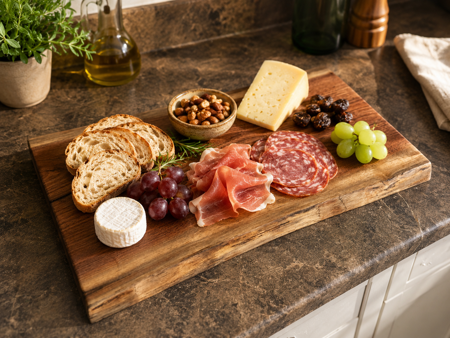 Black Walnut Charcuterie Board