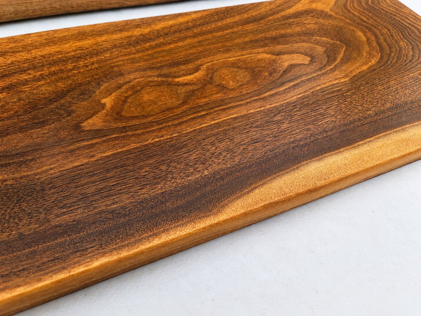 Black Walnut Refined Edge Shelves