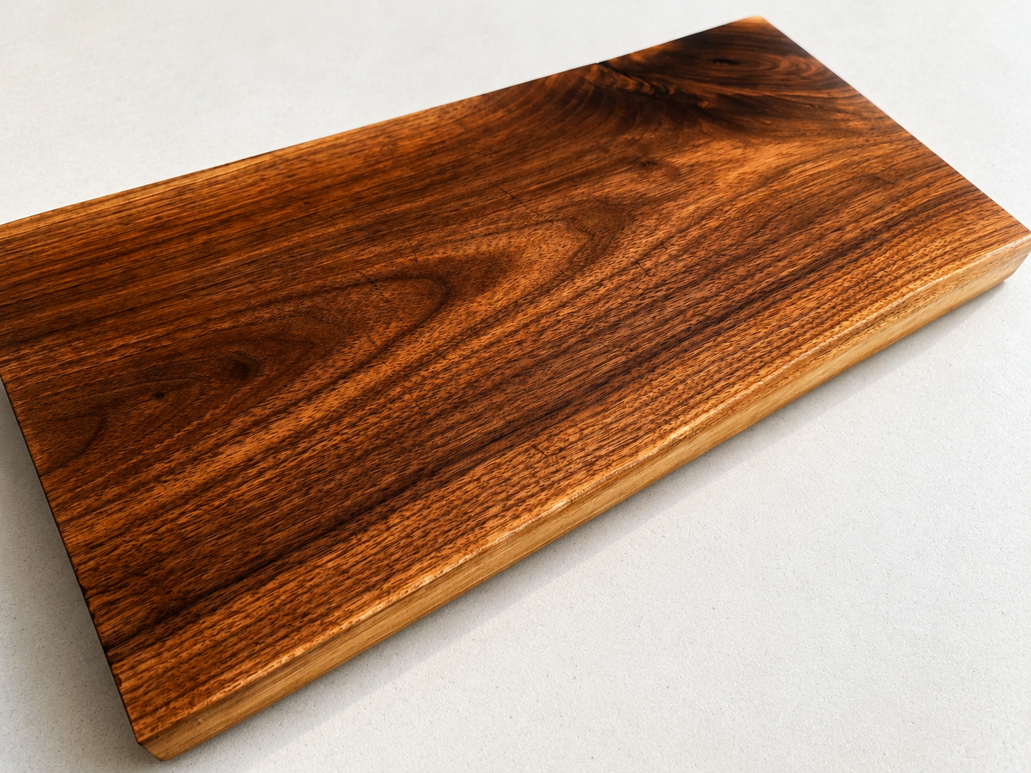 Black Walnut Refined Edge Shelves