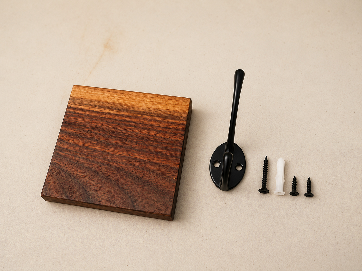 Black Walnut Wall Hooks