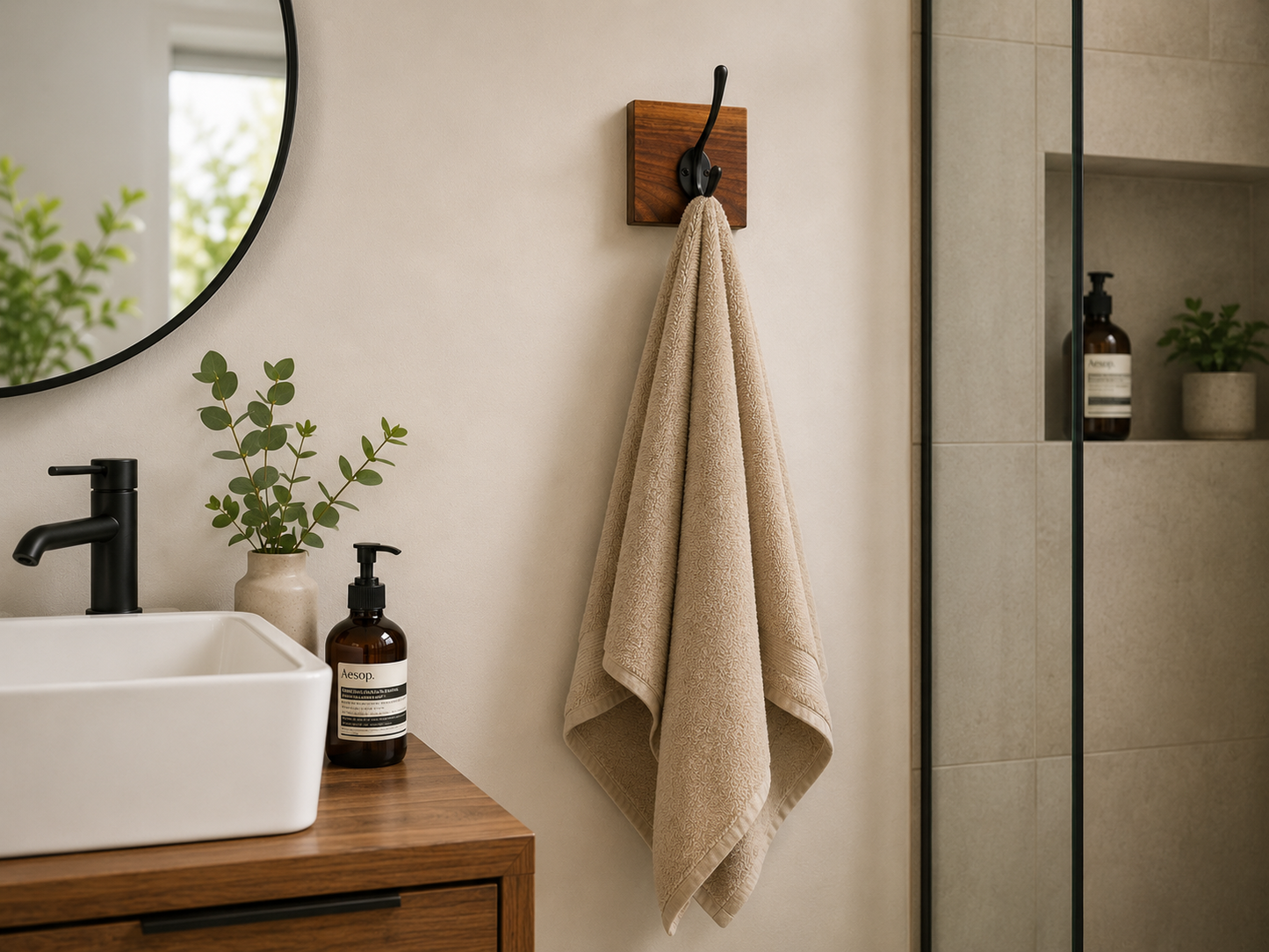 Black Walnut Wall Hooks